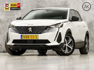 Peugeot 3008 1.6 HYbrid 225 Allure Pack 225Pk Automaat (APPLE CARPLAY, GROOT NAVI, 360 CAMERA, LEDER, SPORTSTOELEN, KEYLESS, GETINT GLAS, LANE ASSIST, NIEUWSTAAT)