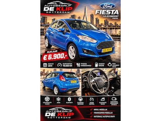Ford Fiesta 1.0 Titanium|116000KM|Navigatie|Airco|