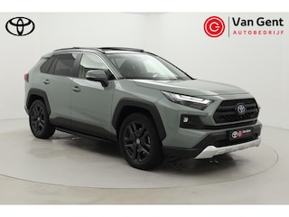 Toyota RAV4 2.5 Hybrid AWD ADVENTURE | Panoramadak | Trekhaak | Treeplanken | Leder | Dodehoek detectie | JBL | 360 camera | Stoelverwarming | Keyless | Apple Carplay / Android Auto | Adaptive Cruise | 19 inch