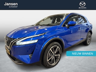 Nissan Qashqai 1.3 MHEV Xtronic Tekna panodak, trekhaak, zeer mooi en compleet!