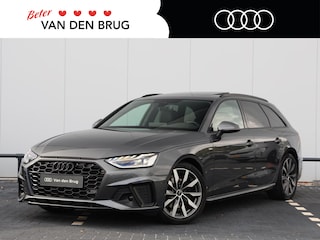Audi A4 Avant 35 TFSI S edition Competition | Zwenkbare Trekhaak | Panorama Dak | Navi | Full LED | Camera | Zwart optiek | Elektrische Klep | Fabrieksgarantie t/m 25/3/2028 of 100.000 km |