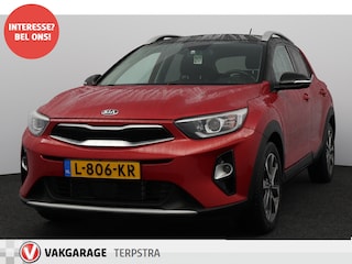 Kia Stonic 1.0 T-GDi Design Edition/ Apple + Android/ Stoel + Stuurverw./ Lane-Assist./ Navi/ Half-Leder/ Clima/ Cruise/ Grootlicht Assist./ Camera/ PDC/ 17'' LMV/ Extra getint glas/ Navi/ Clima/ Cruise/ Bluetooth.