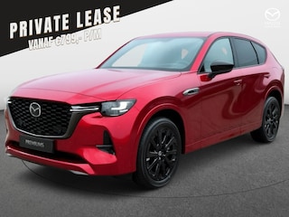 Mazda CX-60 e-Skyactiv PHEV Homura Business Edition | 12,3-inch TFT-kleurendisplay met bediening via centrale HMI Commander, touchscreen (voor Apple CarPlay / Android Auto™) of voice control | 12,3-inch digitale meterset | 20-inch lichtmetalen velgen, Black