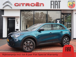 Fiat 600 1.2 Hybrid Turbo Charged 145PK Automaat Icon, Rijklaarprijs | Navigatie | Stoelverwarming | Camera | DAB+ Tuner | Apple Carplay