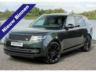 Land Rover Range Rover P550e Autobiography | Belgarvia Green| Caraway leder | 23 inch | Origineel NL | Garantie t/m 03-2029 |