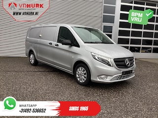 Mercedes-Benz Vito 116 CDI XL L3 Aut. LED/ Standkachel/ Stoelverw./ 2.5T trekverm./ Carplay/ Camera/ LMV/ Cruise/ Trekhaak/ Airco
