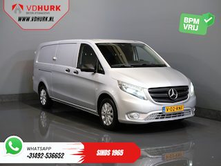 Mercedes-Benz Vito 116 CDI XL L3 Aut. LED/ Standkachel/ Stoelverw./ 2.5T trekverm./ Carplay/ Camera/ LMV/ Cruise/ Trekhaak/ Airco