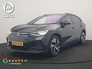 Volkswagen ID.4 Tech 77 kWh 204pk Dealer O.H. | Panodak | Adaptive Cruise | Head Up | 360 Camera | Warmtepomp | IQ Light | Alcantara Sportstoelen Memory & Massage | Stoelen & Stuur Verwarmd | Sfeerverlichting | Keyless | BLIS | 20"L.M |