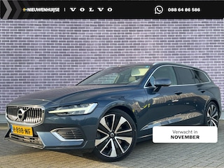 Volvo V60 2.0 T6 Twin Engine AWD Inscription | Trekhaak | Panorama dak | Stoelverwarming | 19" | Elektrische stoelverstelling | Leer |