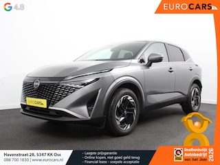 Nissan Qashqai 1.3 MHEV Automaat N-Connecta Navigatie Climate Control Sfeerverlichting Camera 360 Led Dab Verwarmde voorstoelen Adaptieve Cruise Control Digitale Cockpit Lichtmetalen Velgen