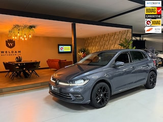 Volkswagen Polo 1.0 TSI Style DSG Garantie|IQLight|Sportvelgen|Leder|Virtual|ACC|Lane|Carplay Navi|Rijklaar