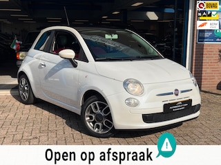 Fiat 500 1.2 Sport 2009 AUT WIT LEDER AIRCO APK NAP