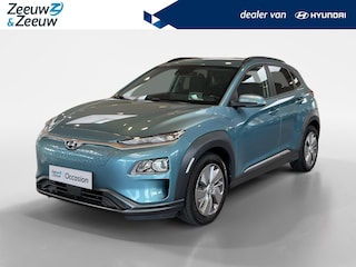 Hyundai Kona EV Fashion 64 kWh 204PK | Warmtepomp | Navigatie | Apple Carplay & Android Auto | 100% SOH | Adaptive cruise control | Climate control | Head-up display | Parkeersensoren achter |
