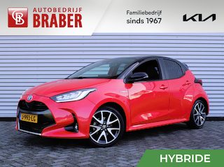 Toyota Yaris 1.5 Hybrid Launch Edition | 17" LM | Airco | Leer | Cruise adaptief | PDC V+A | Camera | Keyless | Navi | 1e eigenaar |