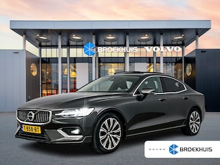 Volvo S60 B4 Plus Bright | 18" | Geventileerd Nappa | Panoramadak | Harman Kardon | Trekhaak | 360 Camera | Full LED | Parkeerverwarming | Elektr. verst. Stoelen