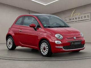 Fiat 500 1.0 Hybrid Red 2022 ROOD | Panoramadak | Apple CarPlay