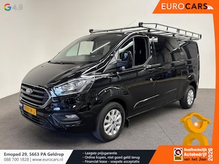 Ford Transit Custom 300 2.0 TDCI L2H1 Limited Dubbele Cabine Automaat Navi Airco 2 Schuifdeuren Trekhaak Parkeersensoren Carplay