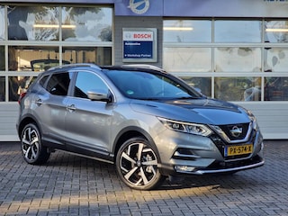 Nissan Qashqai 1.2 Tekna +|Leer|Pano|BOSE|360'camera|Cruise|Clima|PDC|