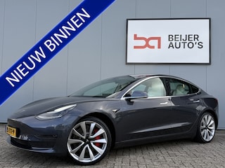 Tesla Model 3 Performance AWD 75 kWh Automaat SOH 87.8%Autopilot/Camera.
