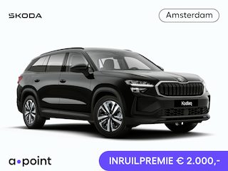 Skoda Kodiaq 1.5 TSI PHEV Edition 204 pk 6 versn. DSG | Trekhaak | Panorama Dak | Sunset | 18" lichtmetalen velgen Soira aero, zilver