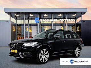 Volvo XC90 T8 Ultra Dark | 21" | Luchtvering | Geventileerd Nappa | Stoelmassage | Trekhaak | Bowers & Wilkins | 360 Camera | Panoramadak | Head-Up |