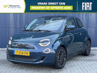 Fiat 500 La Prima 42 kWh | Navigatie | Apple Carplay/Android Auto | Camera | JBL | Panoramadak | Leder