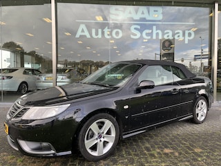 Saab 9-3 Cabrio 1.8t Vector TX | Rijklaar incl garantie | Parkeersensoren Stoelverwarming Carbon