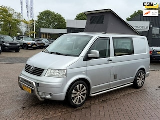 Volkswagen Transporter TDI 96KW 2.5 5 cilinder / camper / NAP met 192124 km./ APK 07/2027 / hefdak/trekhaak/sportvelgen/fornuis.