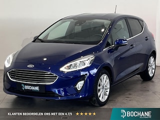 Ford Fiesta 1.0 EcoBoost Titanium | Cruise Control | Climate Control | Keyless Entry & Start | Parkeersensoren achter | 16" Lichtmetalen Velgen