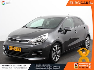 Kia Rio 1.4 CVVT Automaat DynamicLine Limited Edition Navigatie Camera Parkeer sensoren Lichtmetalen velgen Keyless Climate control Stoelverwarming Cruise Control Extra Getint Glas