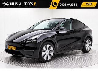Tesla Model Y Long Range AWD 75 kWh | NL Auto | Trekhaak | Panoramadak | Leder | Camera 360 + PDC v&a | Navi Full