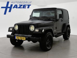 Jeep Wrangler 2.5i 4X4 SOFTTOP + HARDTOP | LEDER | APPLE CARPLAY | AIRCO | TREKHAAK | LMV