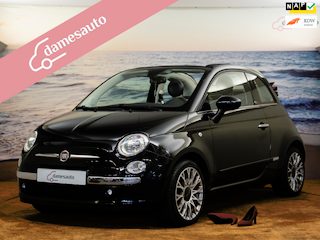 Fiat 500 0.9 Turbo Lounge, cabriolet, automaat, NAP, incl garantie
