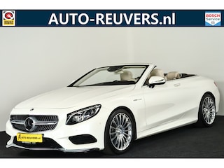 Mercedes-Benz S-klasse Cabrio 500 AMG Designo Navi / Bluetooth / Burmester / ACC / Massage