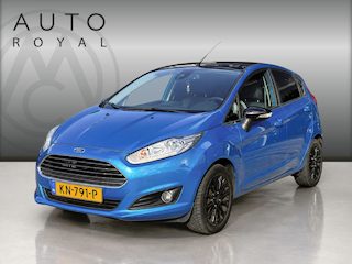 Ford Fiesta 1.0 EcoBoost Candy Blue Edition | CRUISE | AIRCO | PARKEERSENSOREN | ELEKTRISCHE RAMEN |