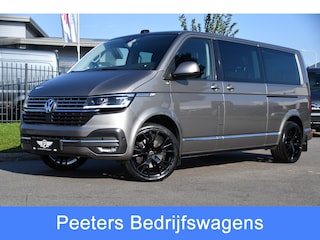 Volkswagen Transporter 2.0 TDI L2H1 30 DC Caravelle Virtual, Adaptieve Cruise, Camera, 2 x Electrische deur, 199pk, LED, Leder, Clima, Stoelverwarming, Carplay, Automaat, Uniek!