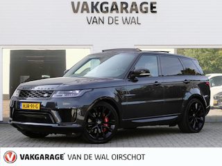 Land Rover Range Rover Sport 3.0 P400 HST | Carbon | Alcantara hemel | Meridian | Panoramadak | Head-up display | Adapative Cruise Control | Dodehoek ​detectie | Trekhaak | Luchtvering | Apple-/Android Carplay | Stoelventilatie