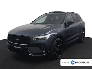 Volvo XC60 T6 AWD Ultra Black Edition | SoH 100% | Luchtvering | Trekhaak | Snel Beschikbaar | Harman/Kardon |