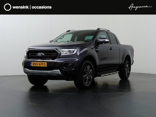 Ford Ranger 2.0 EcoBlue | Aut. | Wildtrak | 3500 KG. AHW | Supercab | Parkeercamera | Navigatie | Stoelverwarming | Climate Control | Lederen Bekleding | LM Velgen |