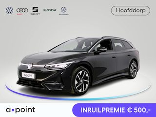 Volkswagen ID.7 Tourer Pro S 86 kWh Warmtepomp | Navigatie | Panoramadak | Trekhaak (wegklapbaar) | Parkeersensoren (Park assist) | Rondomzicht camera | Stoelverwarming | Head up display | Black edition |