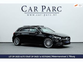 Mercedes-Benz A-klasse 220 AMG MULTIBEAM/VIRTUAL/SFEER/PANO/LEER+S.VERWARMING+MEMORY/19" LMV/CAM/ACC/ECC/12 MDN GARANTIE!