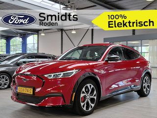 Ford Mustang Mach-E Extended Premium RWD 98 kWh | Adapt. cruise | LED | 360° Camera | El. verst. stoel + geh.| SOH 95,9% | 4 seiz. banden | Apple Carplay & Android Auto draadloos |