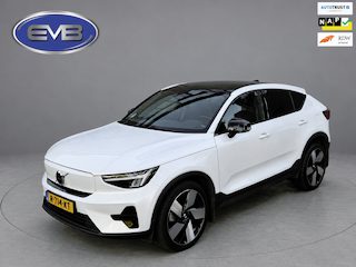 Volvo C40 Recharge Plus 69 kWh, panoramadak, 20 inch,camera,electr bedienbare trekhaak, 1 e eigenaar, Origineel NL auto met nap