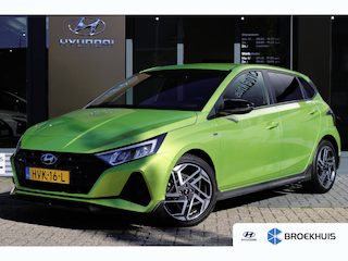 Hyundai i20 1.0 T-GDI 100pk N-Line | Camera | Carplay | Premium audio | Cruise controle | Navigatie | Lucid Lime | 17'' velgen | Dodehoek detectie | Parkeersensoren