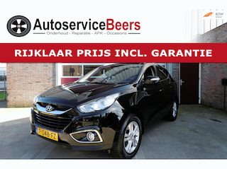 Hyundai ix35 2.0i 4WD Style, Climate, Stoelverw., Leder, 2x Panodak, LMV, PDC, Rijklaarprijs incl. garantie.