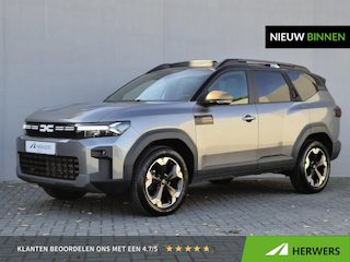 Dacia Bigster 1.8 Hybrid 155 Extreme / Fabrieksgarantie tot 10-2028<100.000 km / Glazen schuif- en kanteldak / Stuur- Stoel & Voorruitverwarming / Apple Carplay Android Auto / Achteruitrijcamera / Adaptief cruise control / Keyless Entry/Start /