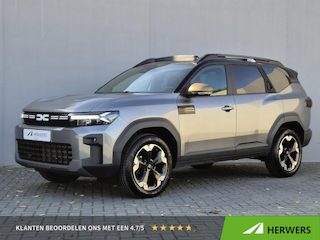 Dacia Bigster 1.8 Hybrid 155 Extreme / Fabrieksgarantie tot 10-2028<100.000 km / Glazen schuif- en kanteldak / Stuur- Stoel & Voorruitverwarming / Apple Carplay Android Auto / Achteruitrijcamera / Adaptief cruise control / Keyless Entry/Start /
