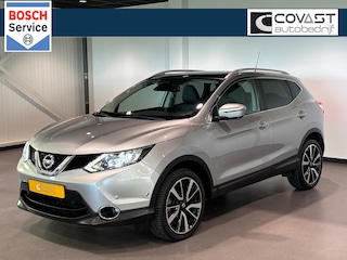 Nissan Qashqai 1.2 Tekna 1eEig/Dealer-oh.|Leder|Trekhaak|Panoramadak|Navigatie|Camera