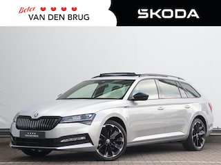 Skoda Superb Combi 1.4 TSI iV Sportline Business | Trekhaak | Dynamic Chassis Control | Pano | Camera | Dodehoekdetectie | Stoelverwarming V+A | Stuurverwarming |