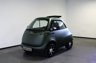 Micro Microlino Competizione, 10.5 kWh, geel kenteken, 177KM, 90km/u, BTW